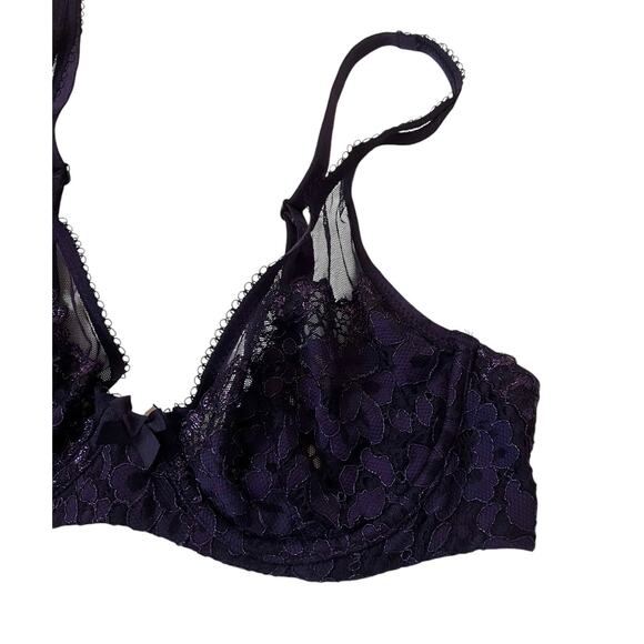 Victoria's Secret Purple Demi Underwired Bra Women Size 34B | 10-2 - Picture 4 of 8